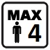 Maximum Number of People - 4